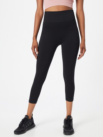NU-IN Skinny Pants in Black: front