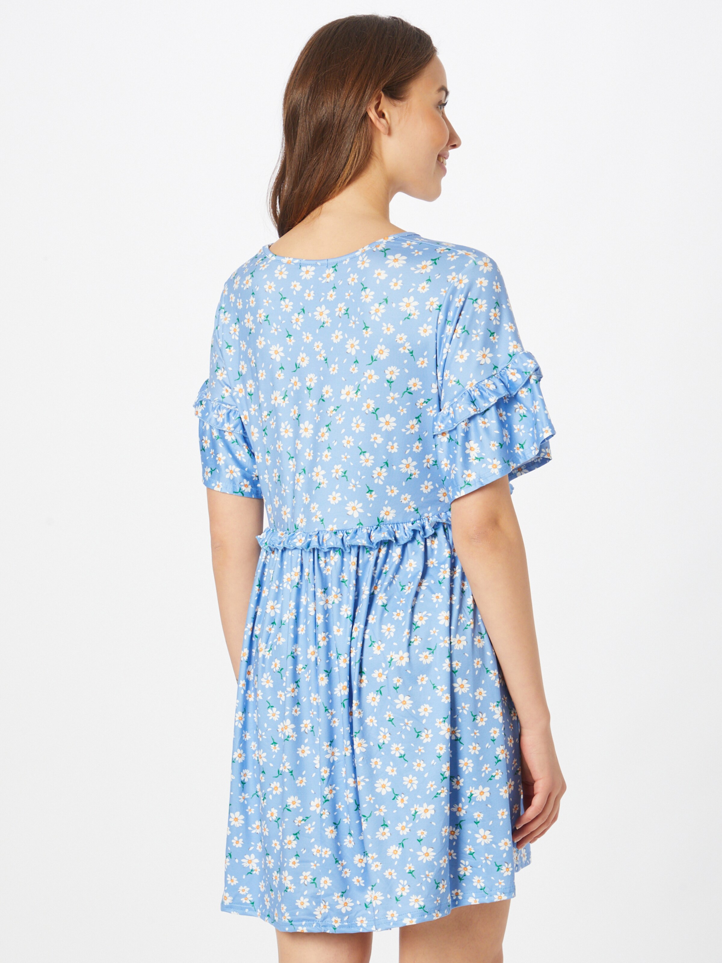 Grandes tailles Robe In The Style en Bleu Clair 