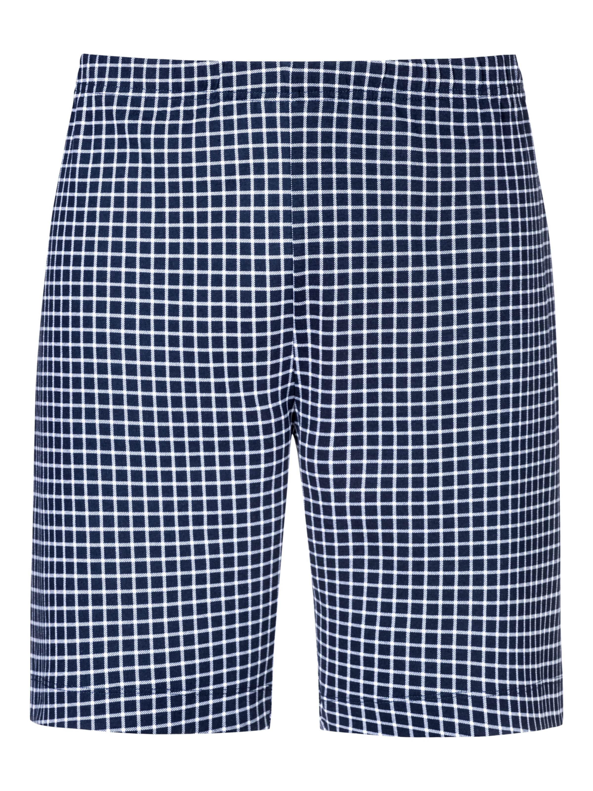 Mey Pajama pants in Blue: front