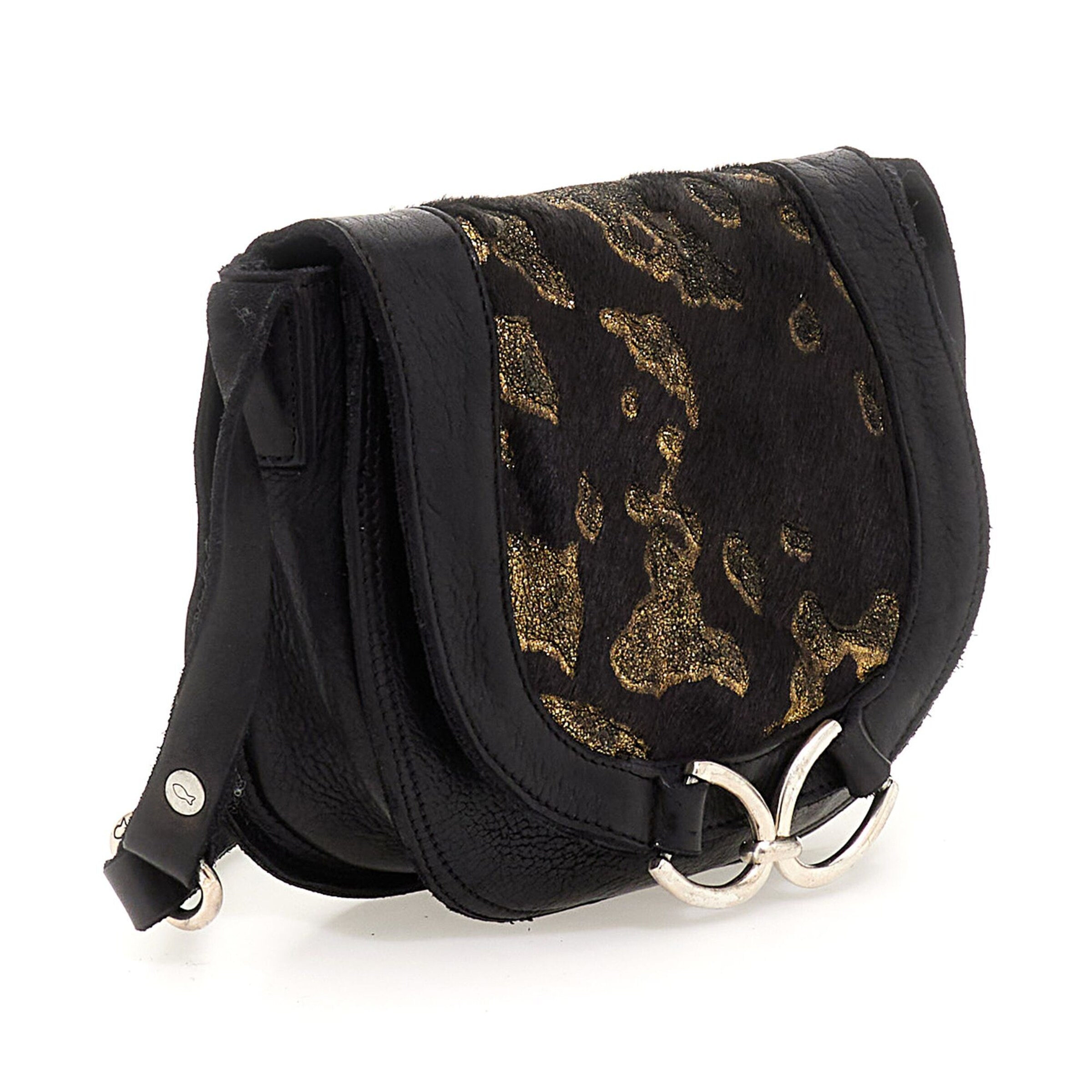 Sac à bandoulière Campomaggi en noir