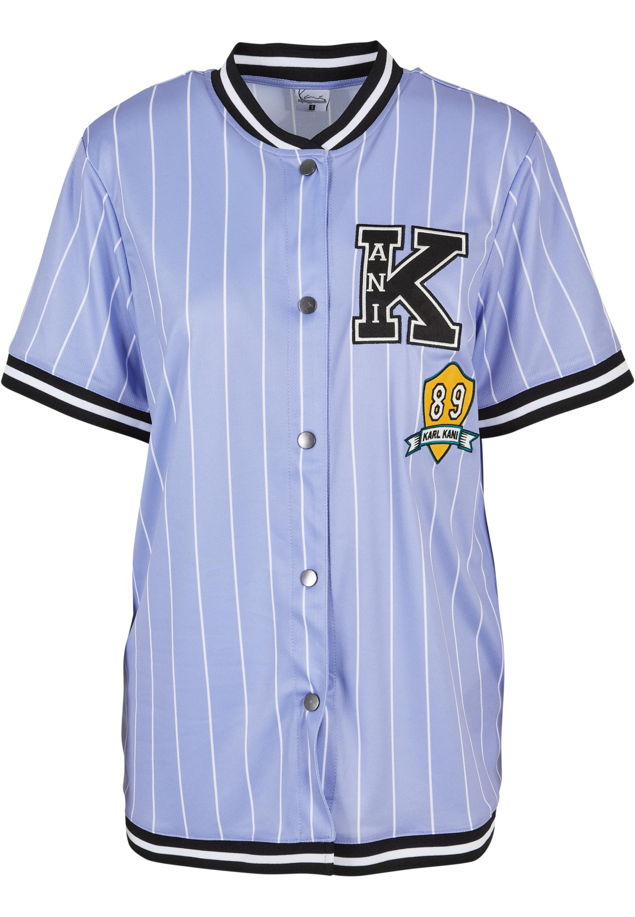 Chemisier Karl Kani en bleu : devant