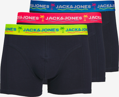 JACK & JONES Boxershorts 'THOMAS' in blau / marine / gelb / pink, Produktansicht