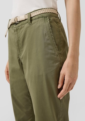 s.Oliver Tapered Chino in Groen