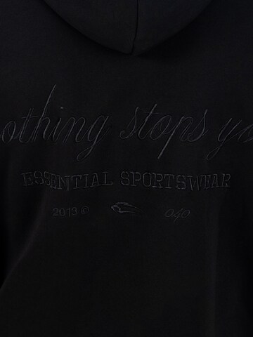 Smilodox Sweatvest in Zwart