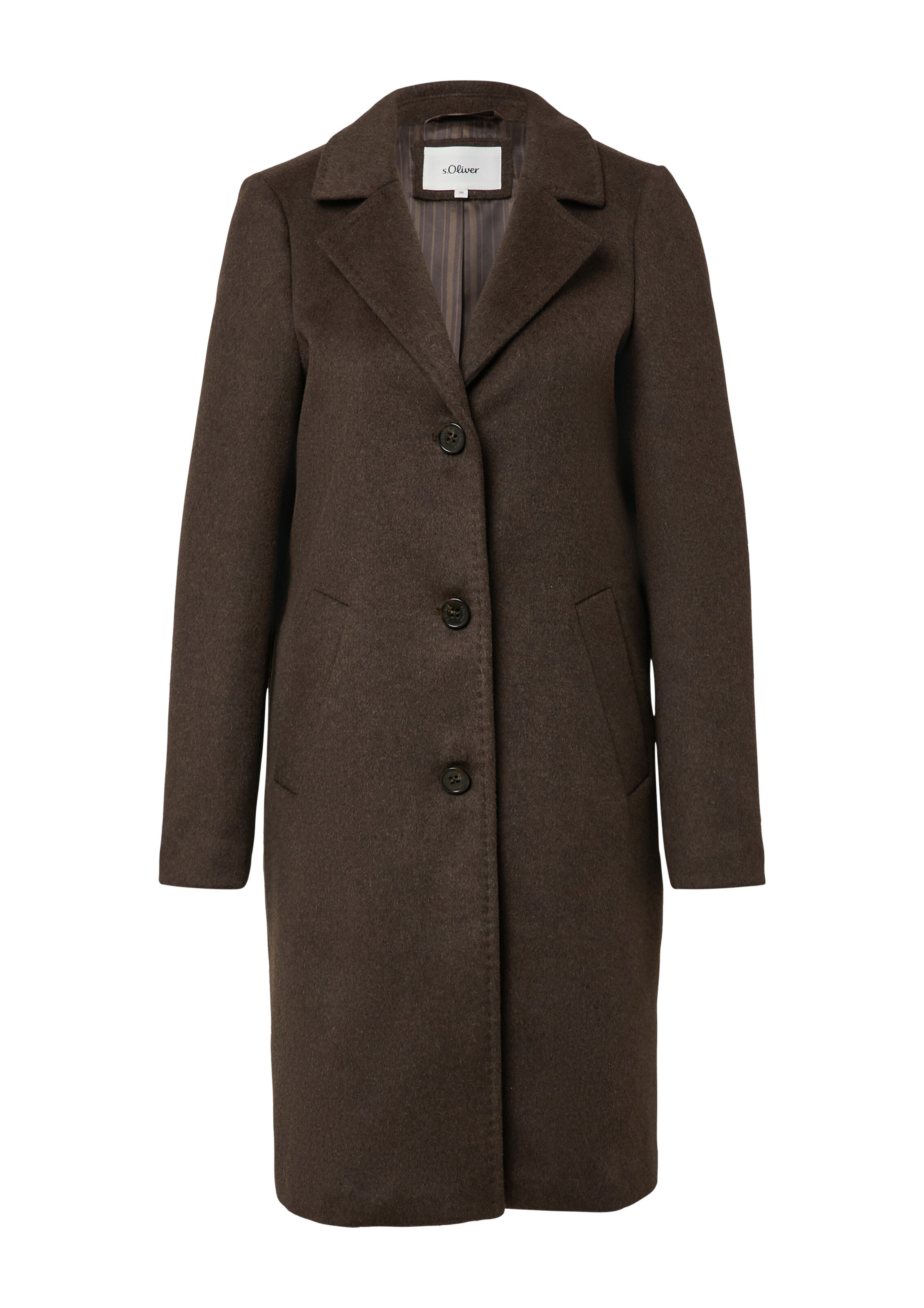 Manteau mi-saison s.Oliver en marron : devant