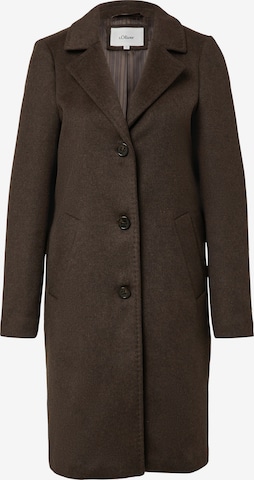 s.Oliver Mantel in Braun: Vorderseite