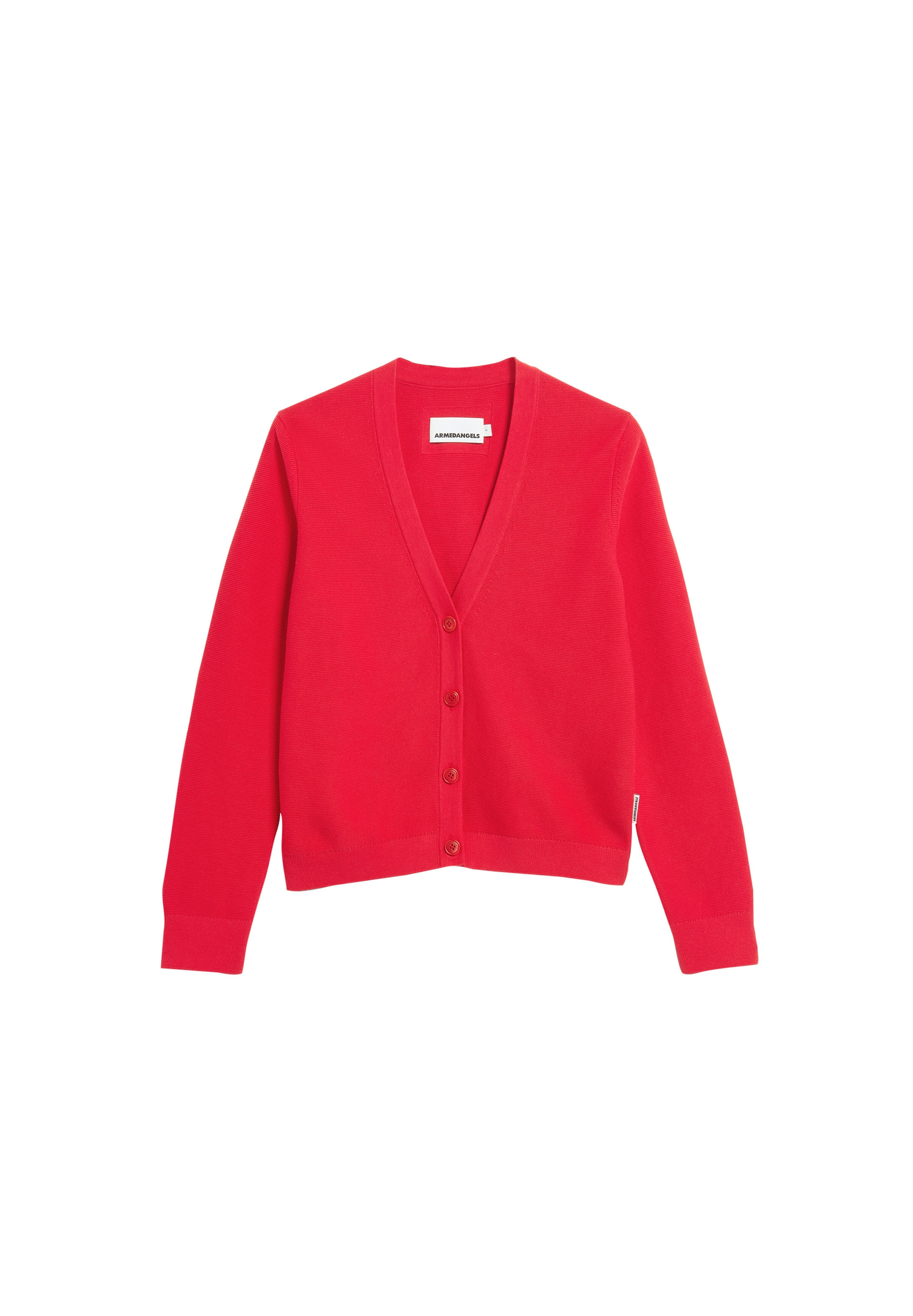 ARMEDANGELS Strickjacke in Rot: Vorderseite