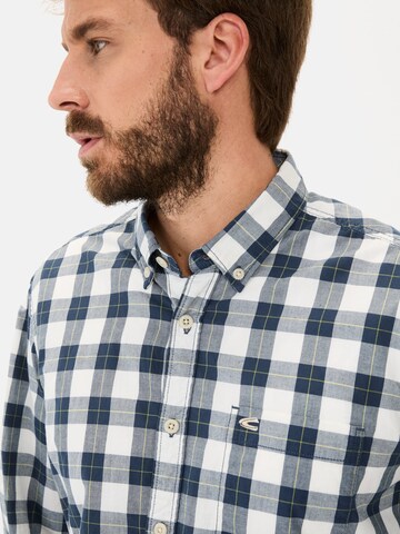 CAMEL ACTIVE Regular fit Button Up Shirt in Blue