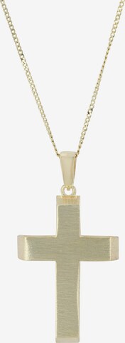 Akzent Pendant '"Erin" aus 925 Sterlingsilber, rhodiniert, langlebig' in Gold: front