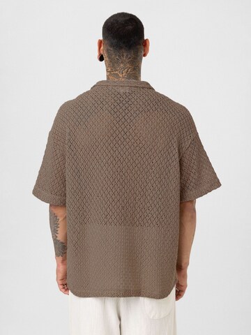 Regular fit Camicia 'Arjan' di Dandalo in marrone