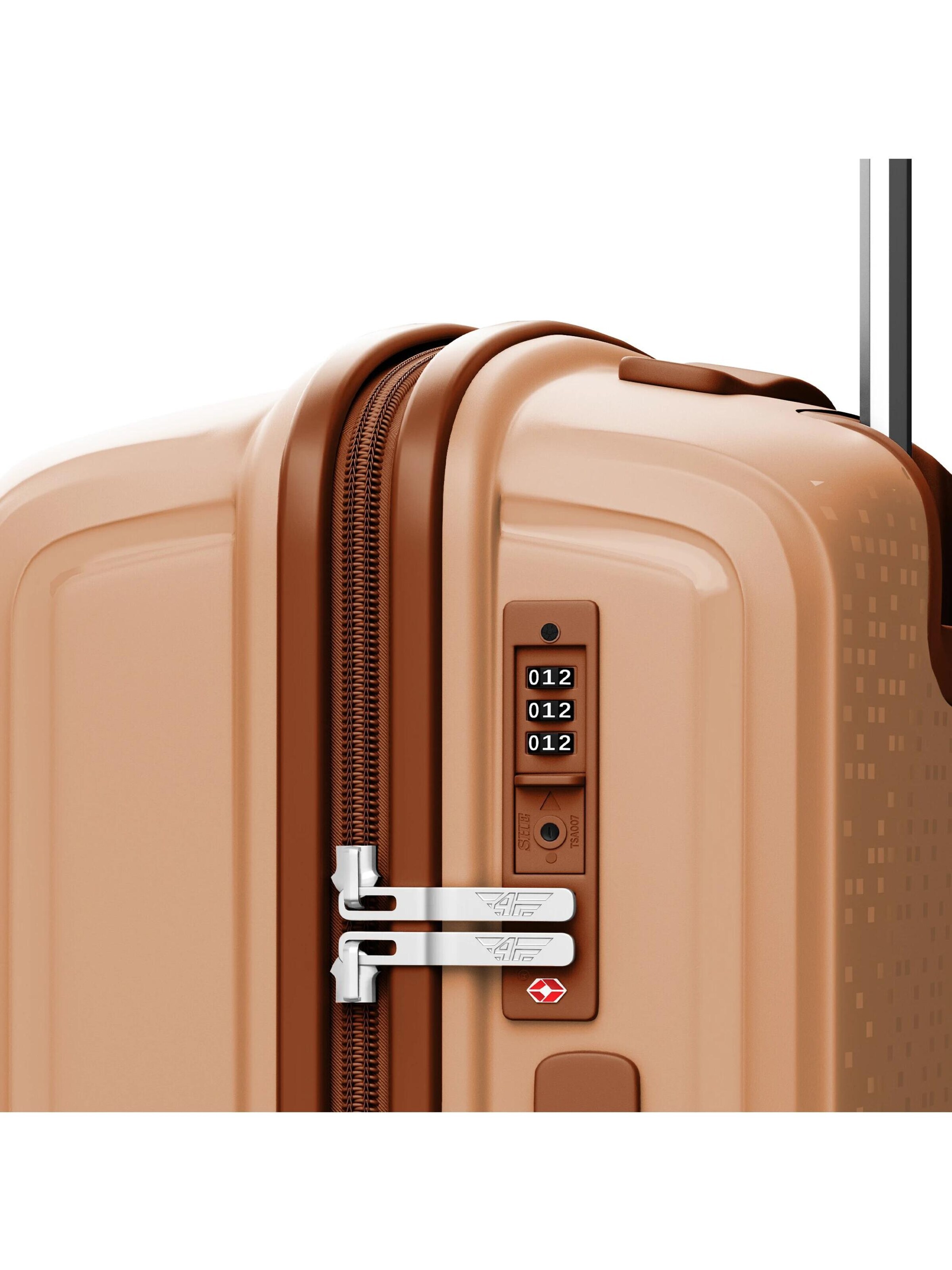 4FLY Suitcase Set 'Pixel' in Yellow
