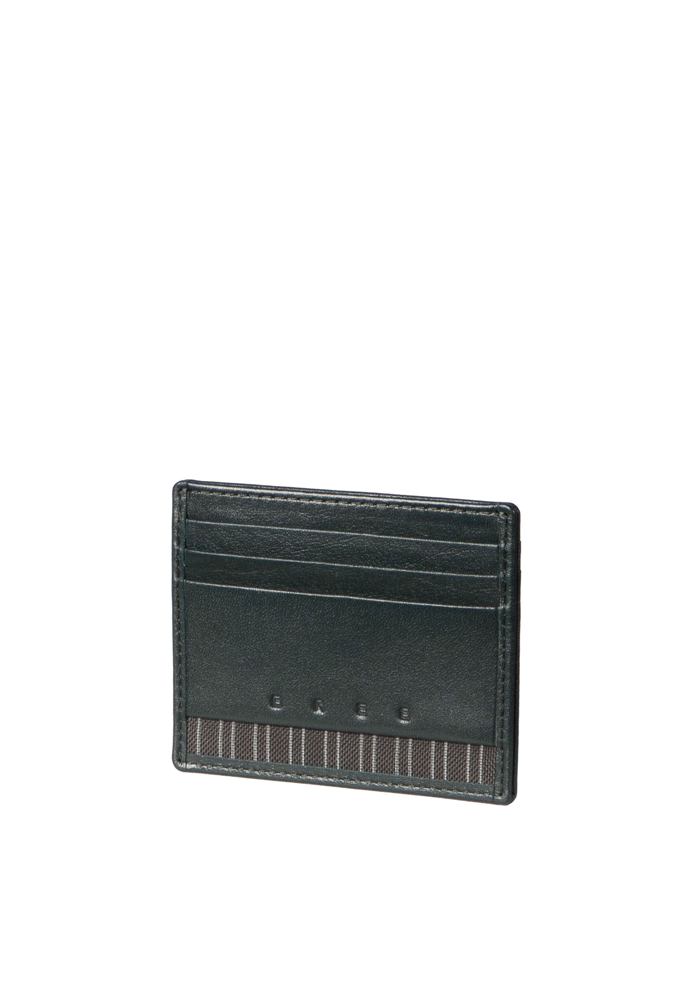 BREE Kartenetui 'The Icons Dot' in Grün: Vorderseite