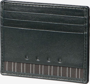 BREE Kartenetui 'The Icons Dot' in Grün: Vorderseite