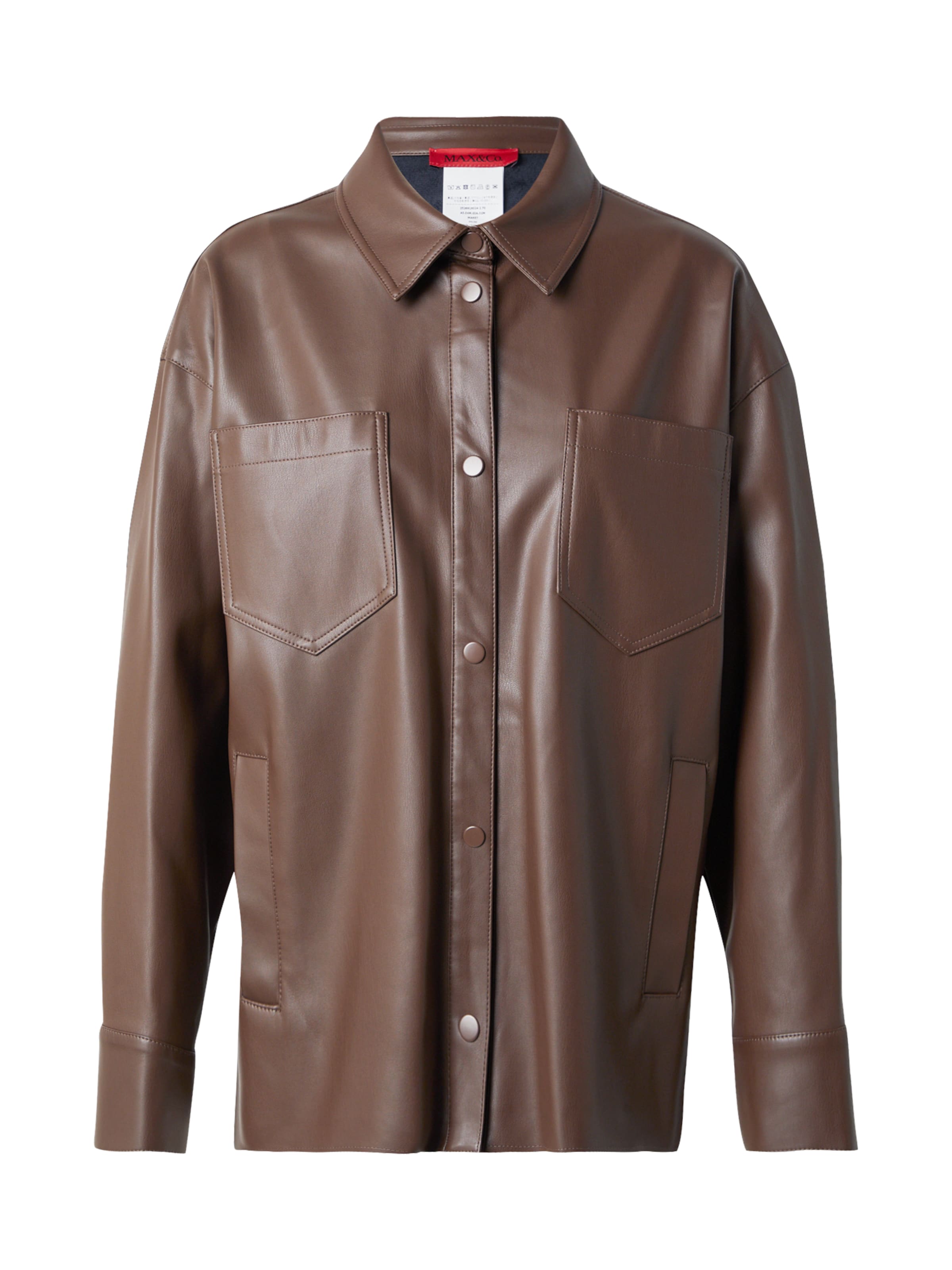 MAX&Co. - Chaqueta de entretiempo 'FURIO' en marrón: frente