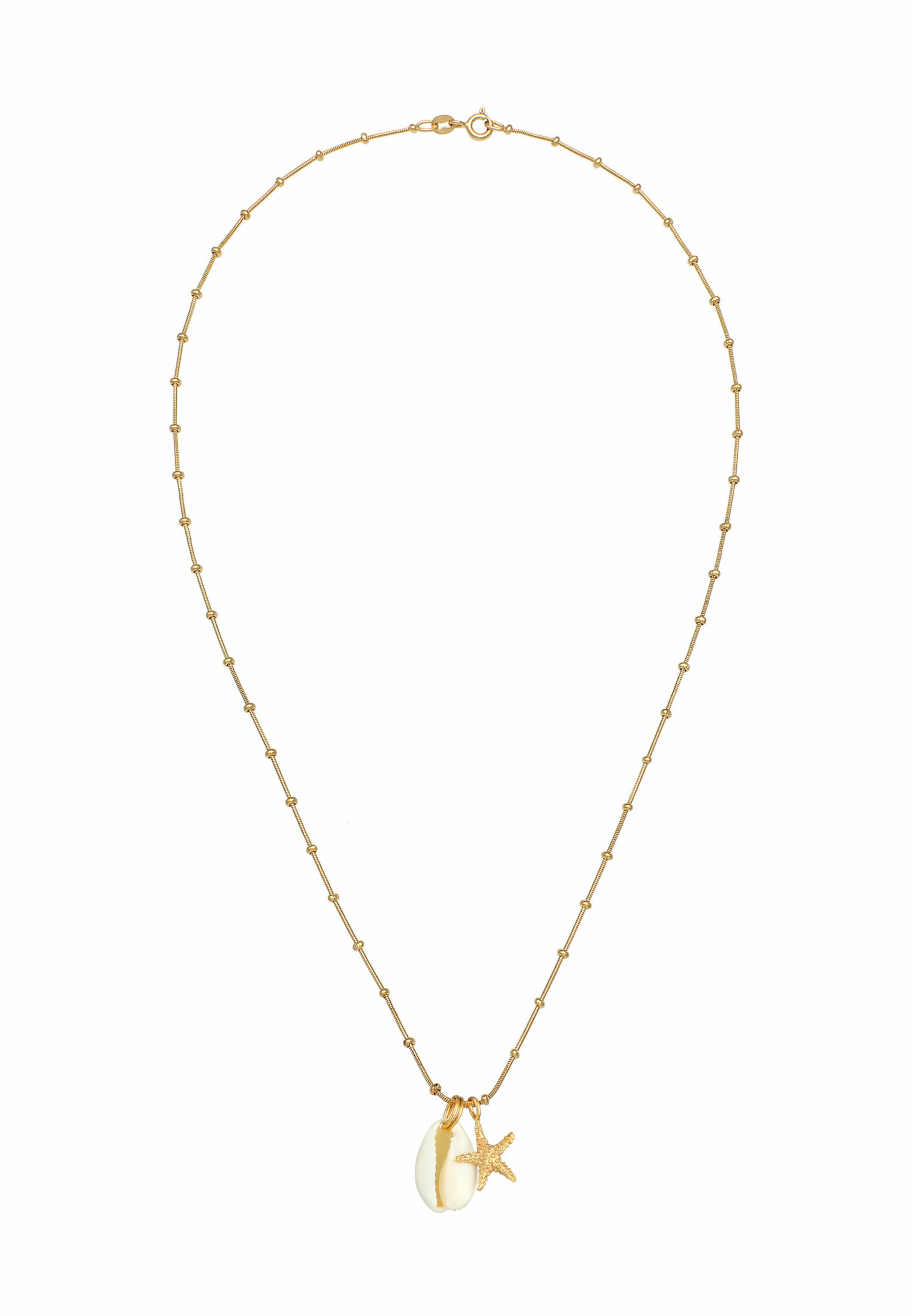 ELLI Kette in Gold: Vorderseite