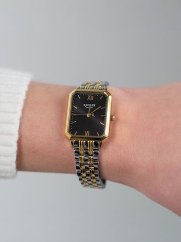 Montre à affichage analogique 'Régler Élégance Steel Bicolor Silver/Gold - Black' Régler en or