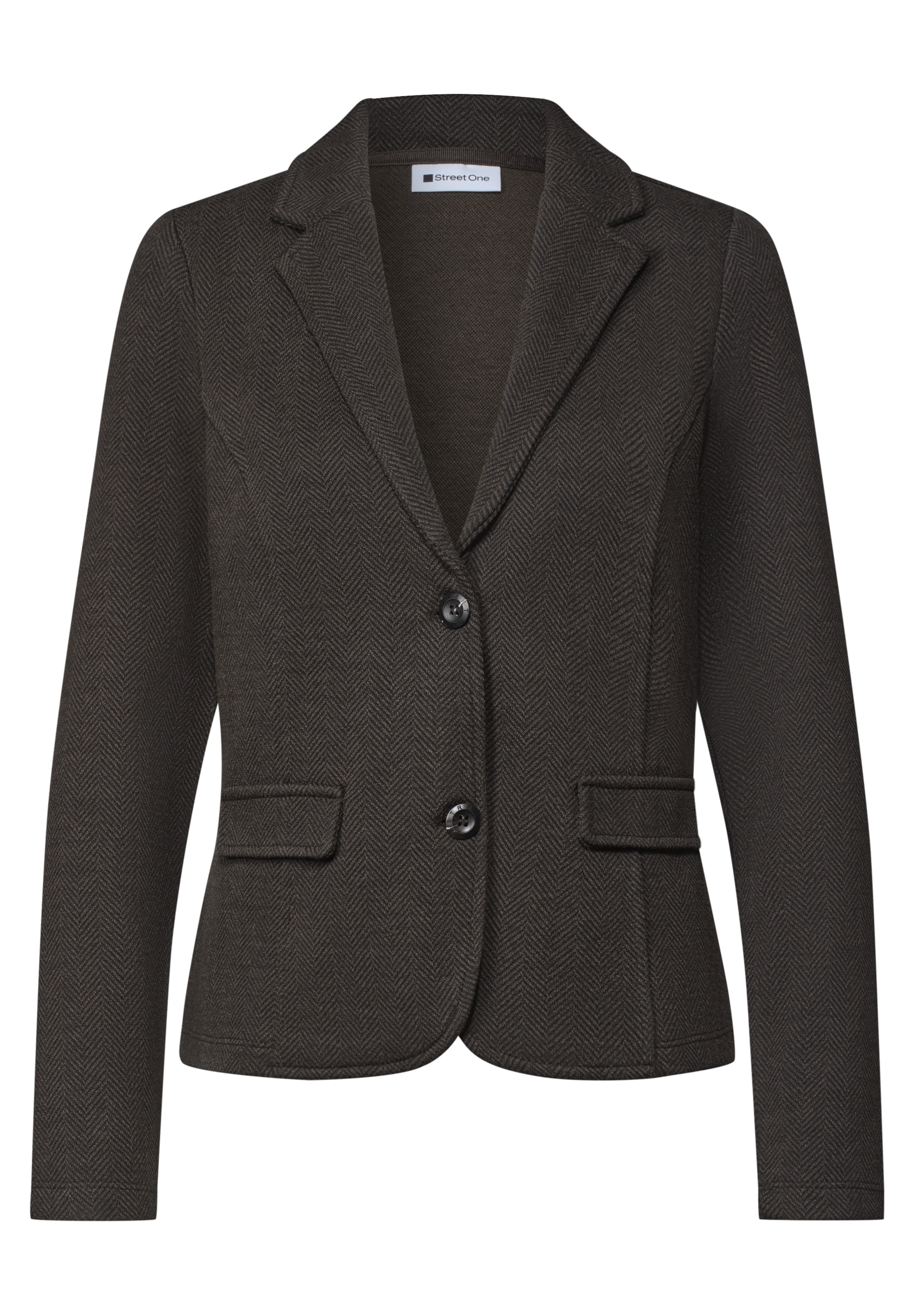 STREET ONE Blazer in Braun: Vorderseite