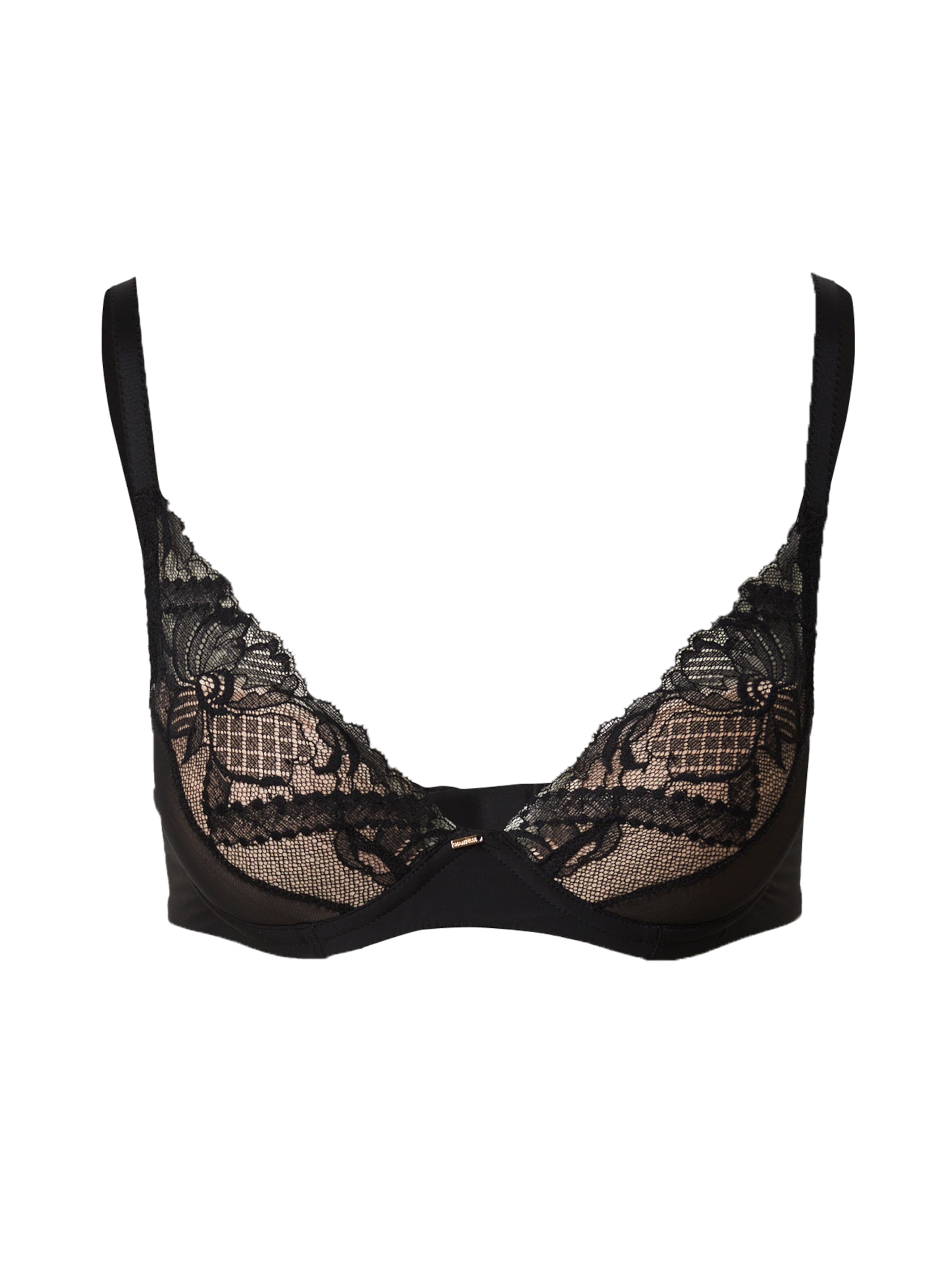 T-shirt Reggiseno di Chantelle in nero: frontale