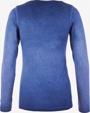 KAMAH Longsleeve 'olga' in Blau