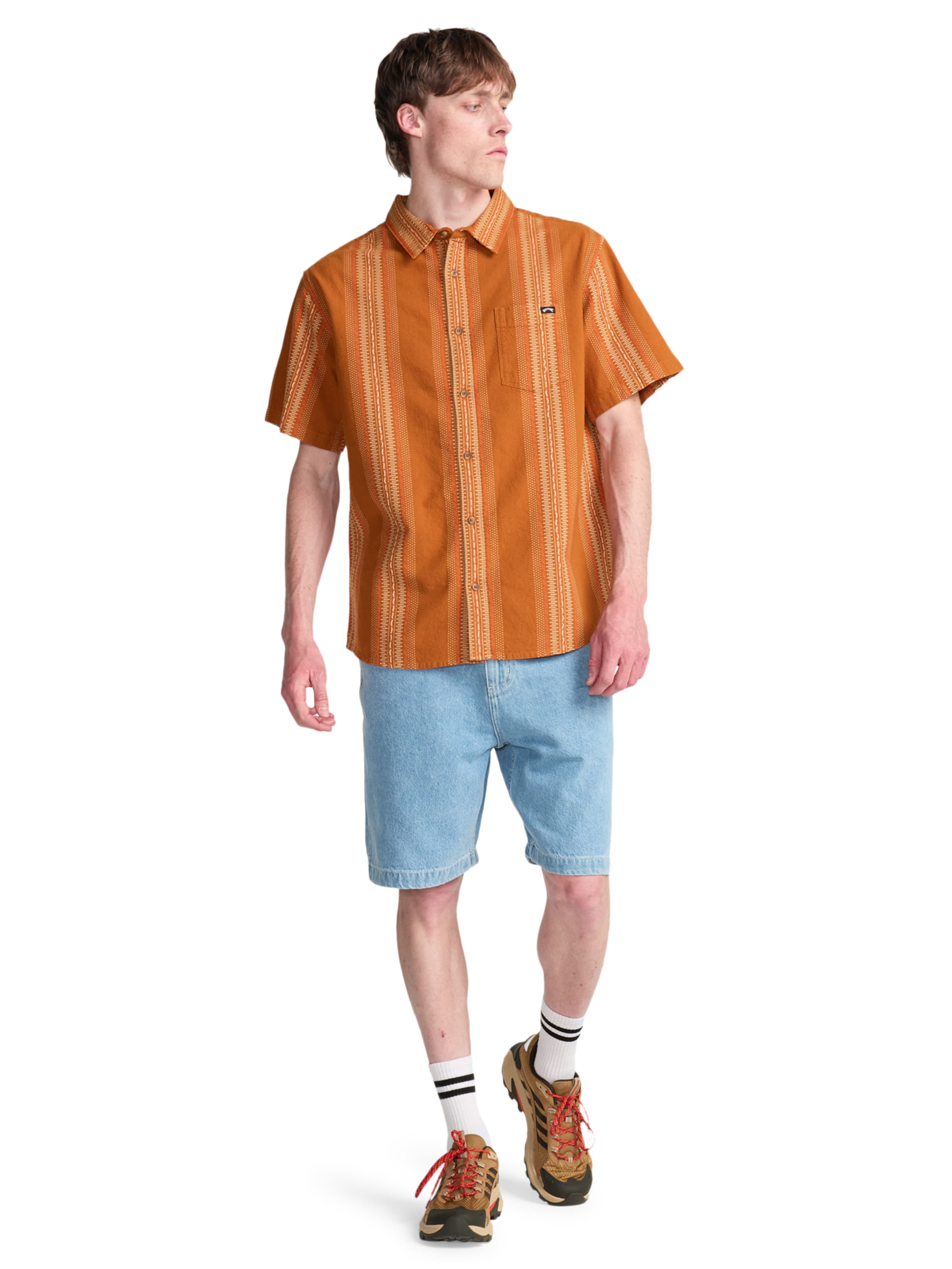 BILLABONG Regular Fit Hemd 'Sundays' in Orange