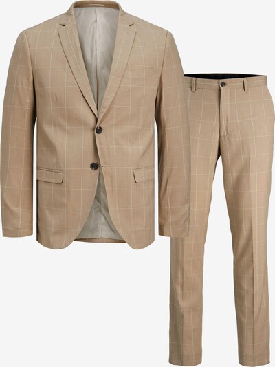 JACK & JONES Suit 'Franco' in Light brown / White, Item view