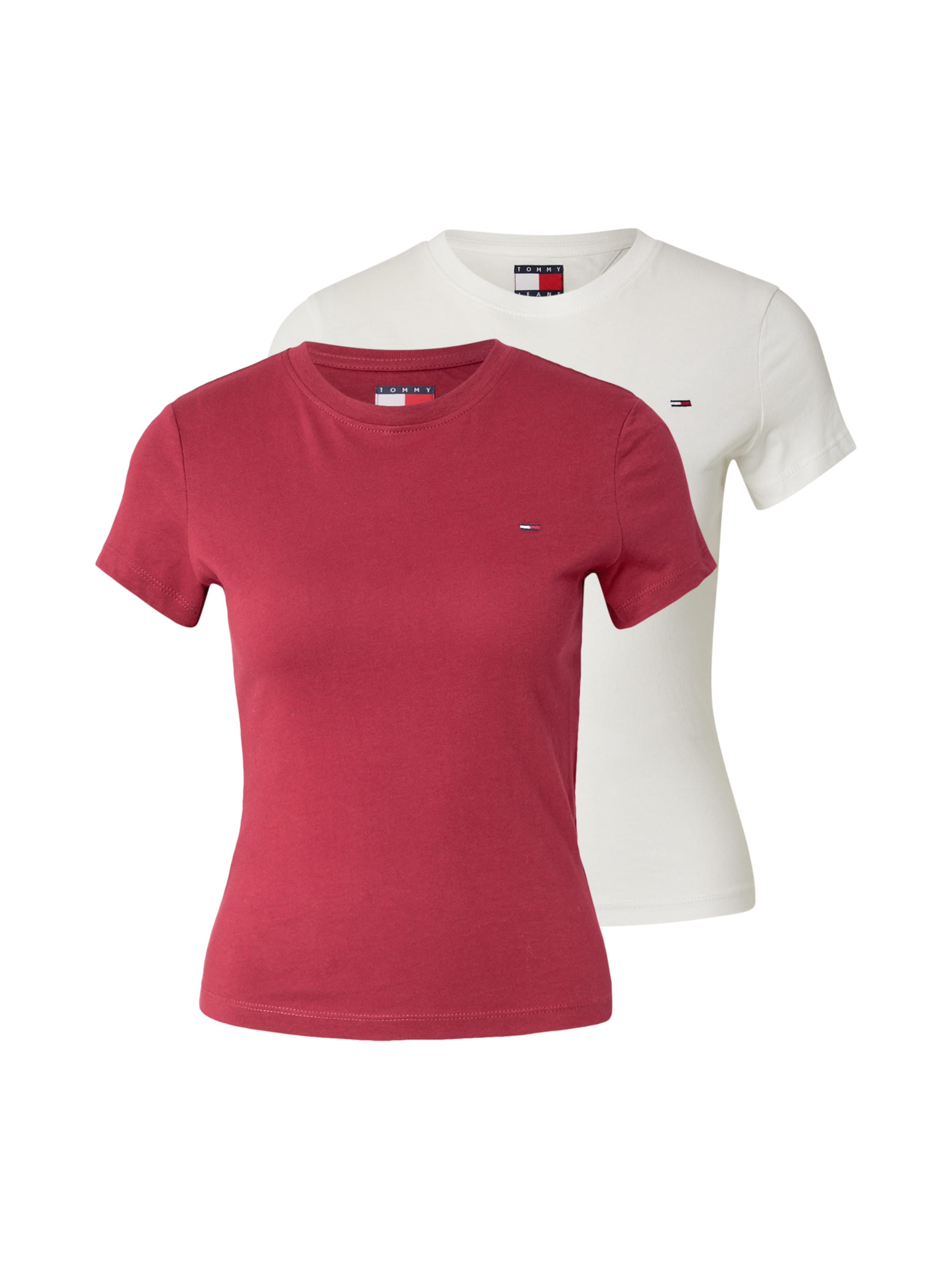 Tommy Jeans Shirt in Red: front