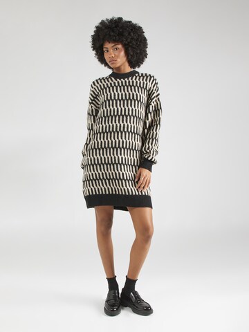 florence by mills exclusive for ABOUT YOU Knit dress 'Windy Drive' in Black