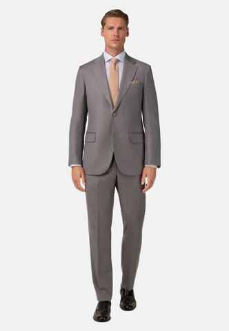 Fit confort Veste de costume Boggi Milano en gris : devant