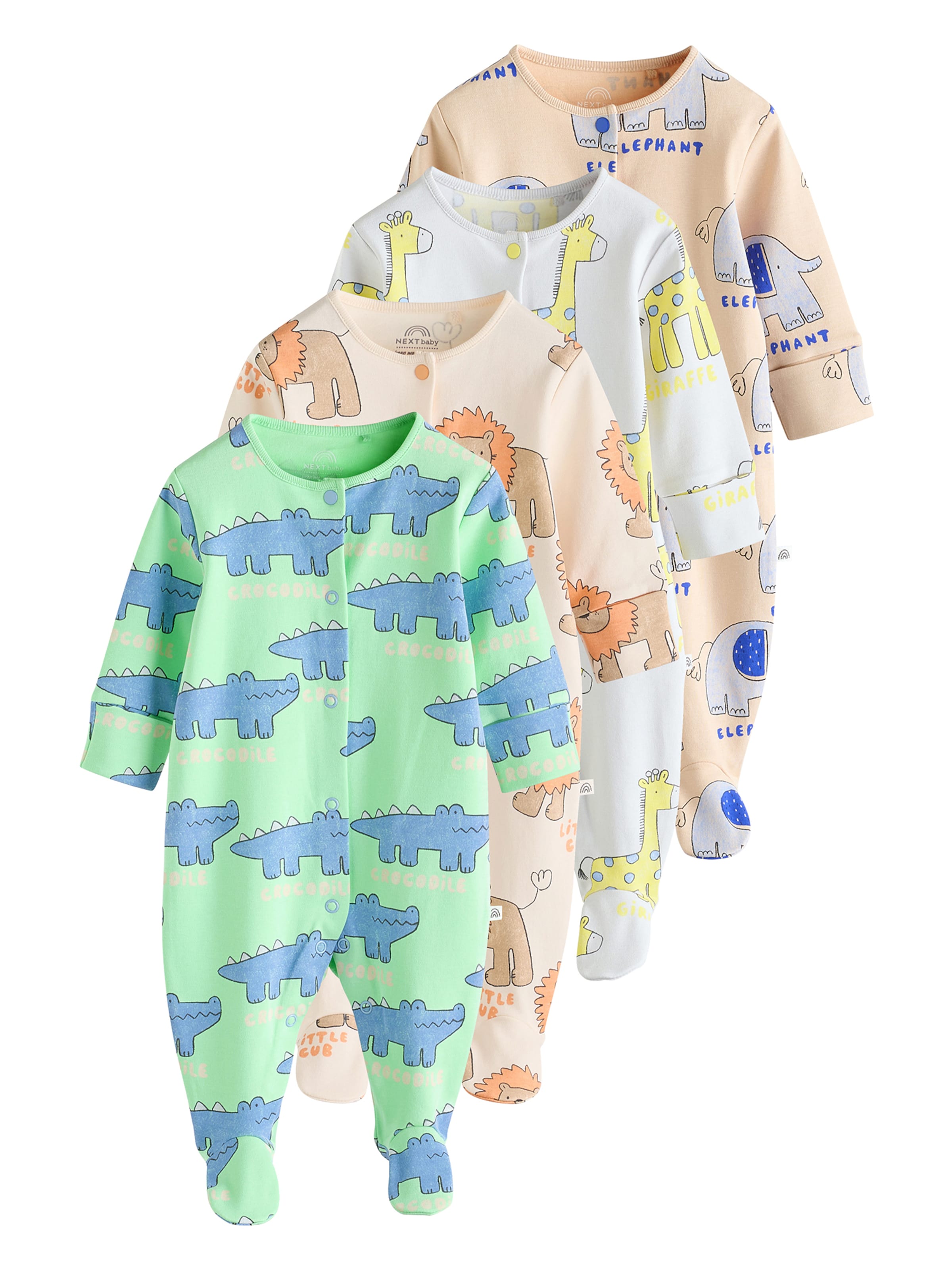 Next Комплект пижама в бежово: отпред