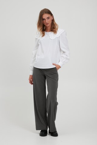 b.young - Pierna ancha Pantalón de pinzas 'DANTA' en gris