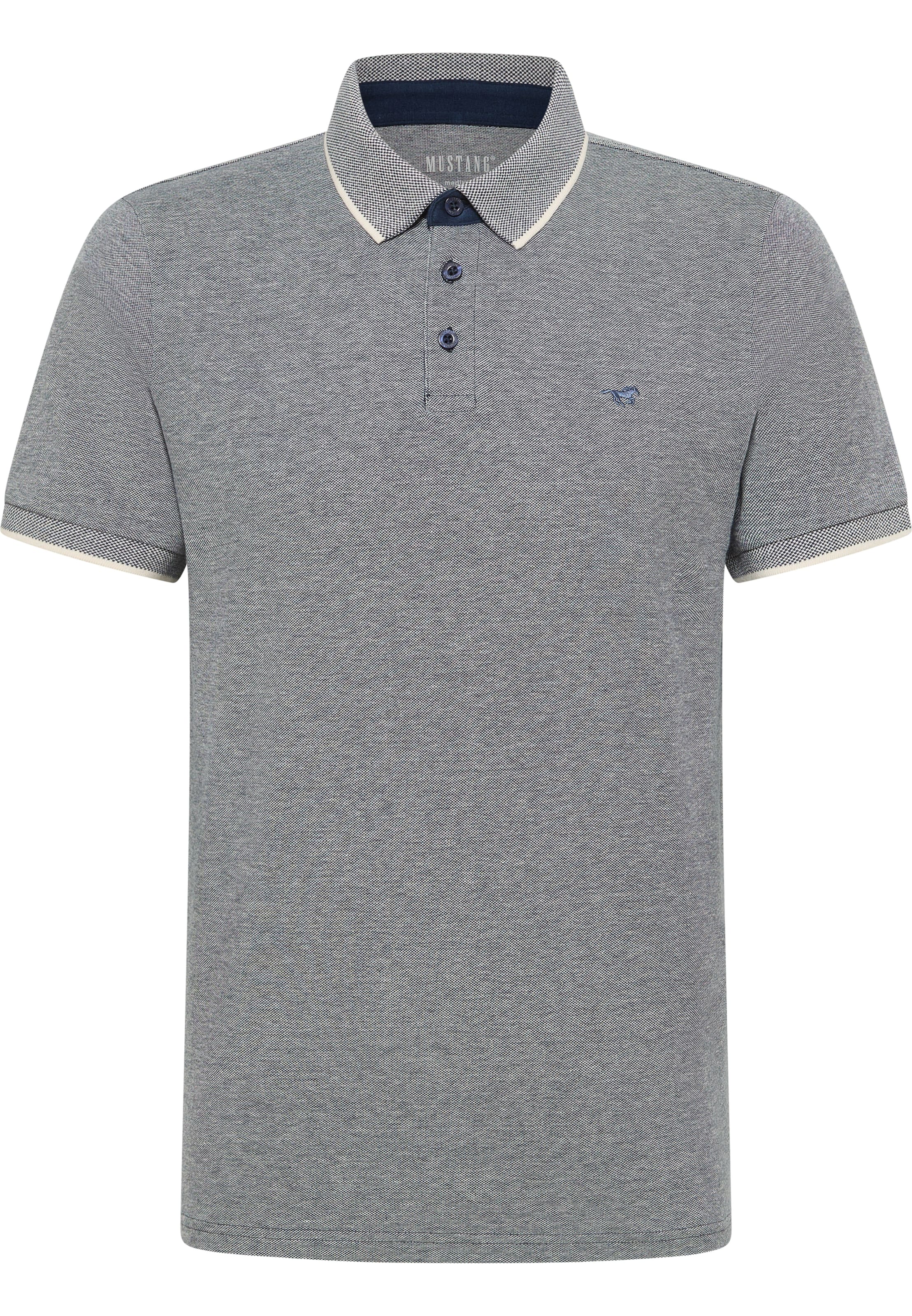 MUSTANG Shirt ' Style Palco ' in Blau: Vorderseite
