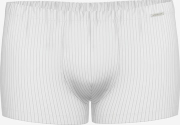 Ammann Boxer shorts 'Day Modern / Smart & Stripes' in White: front