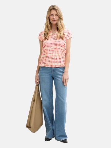 TOM TAILOR Bluse in Pink