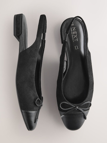 Ballerines à lanières 'Forever Comfort' Next en noir