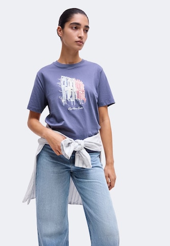 Pepe Jeans T-shirt 'NOTTING HILL' i blå