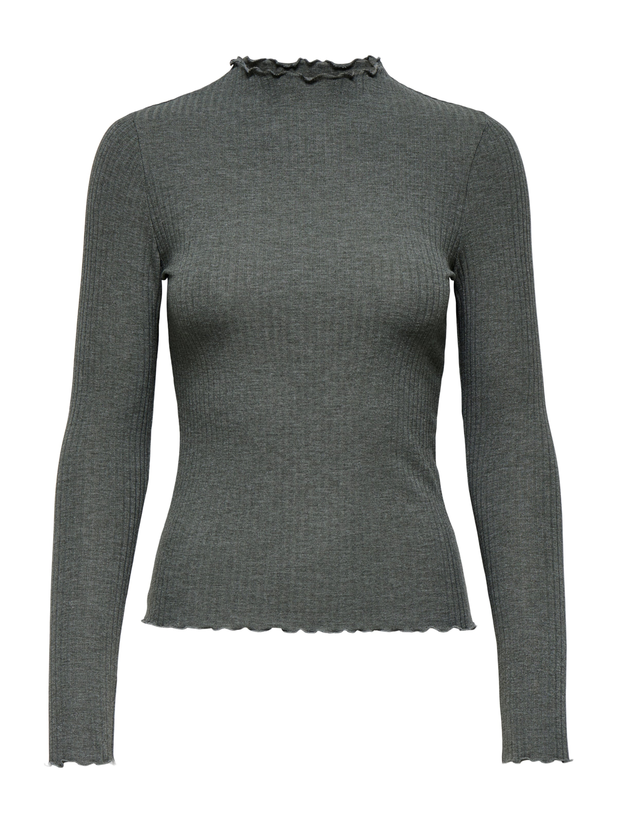 ONLY Μπλουζάκι 'ONLEMMA' σε γκρι: μπροστά