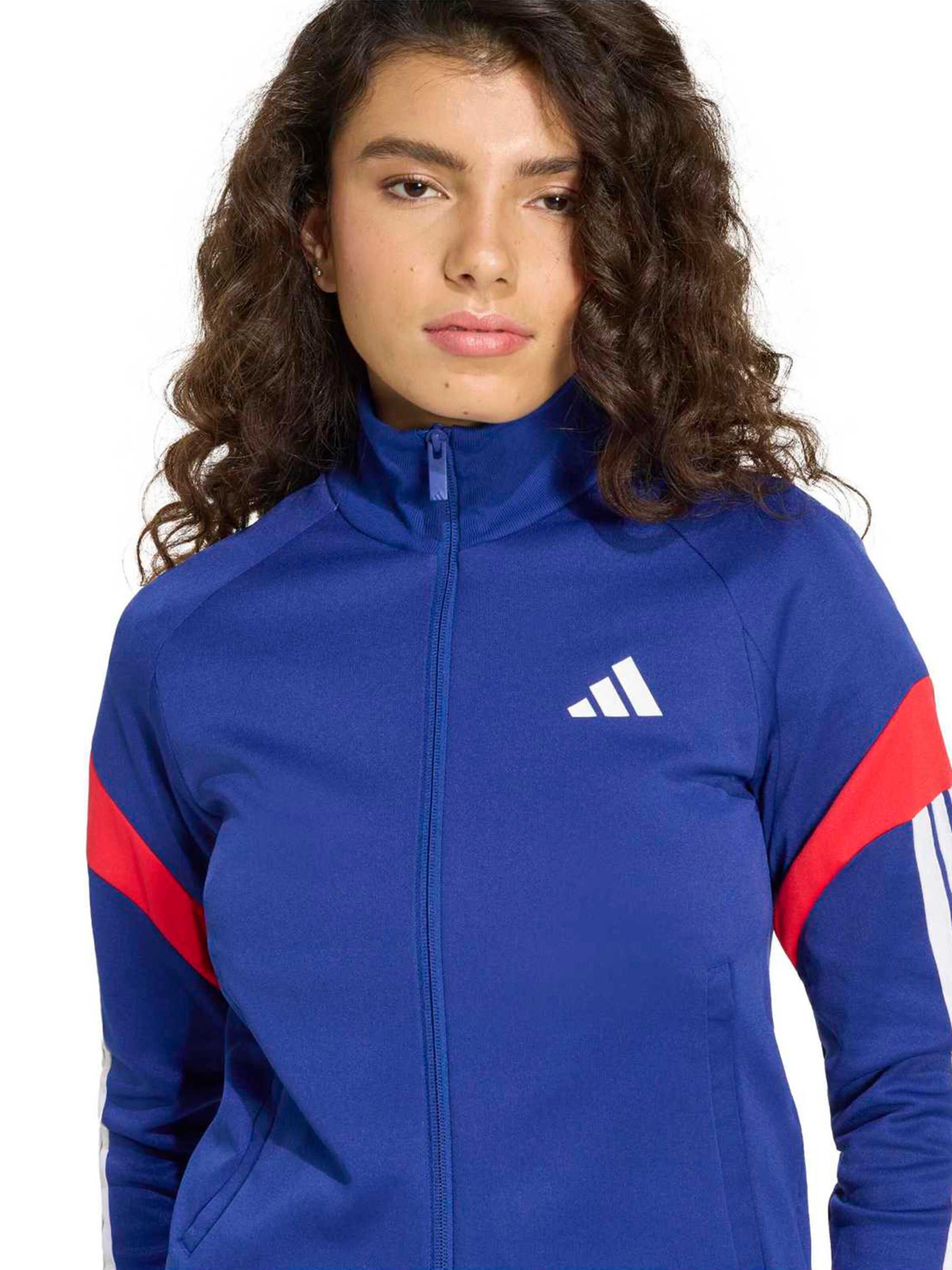 Giacca di felpa sportiva 'House Of Tiro' di ADIDAS SPORTSWEAR in blu