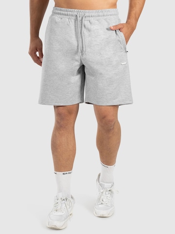 Loosefit Pantalon de sport ' Edin ' Smilodox en gris : devant