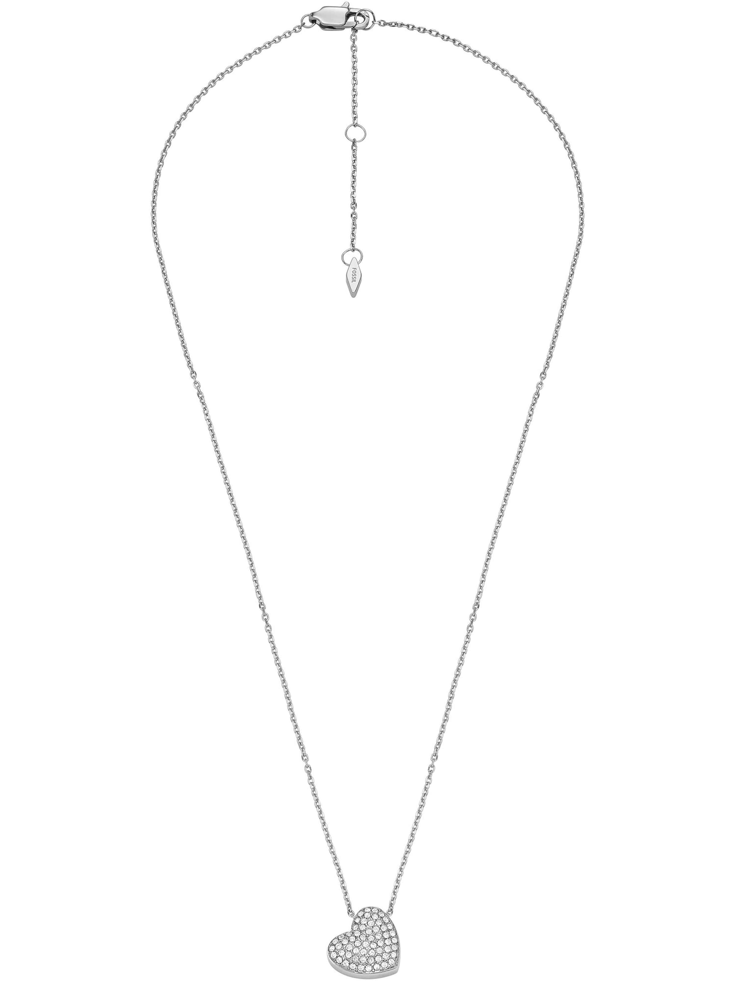 FOSSIL Верижка 'Sadie' в сребърно: отпред