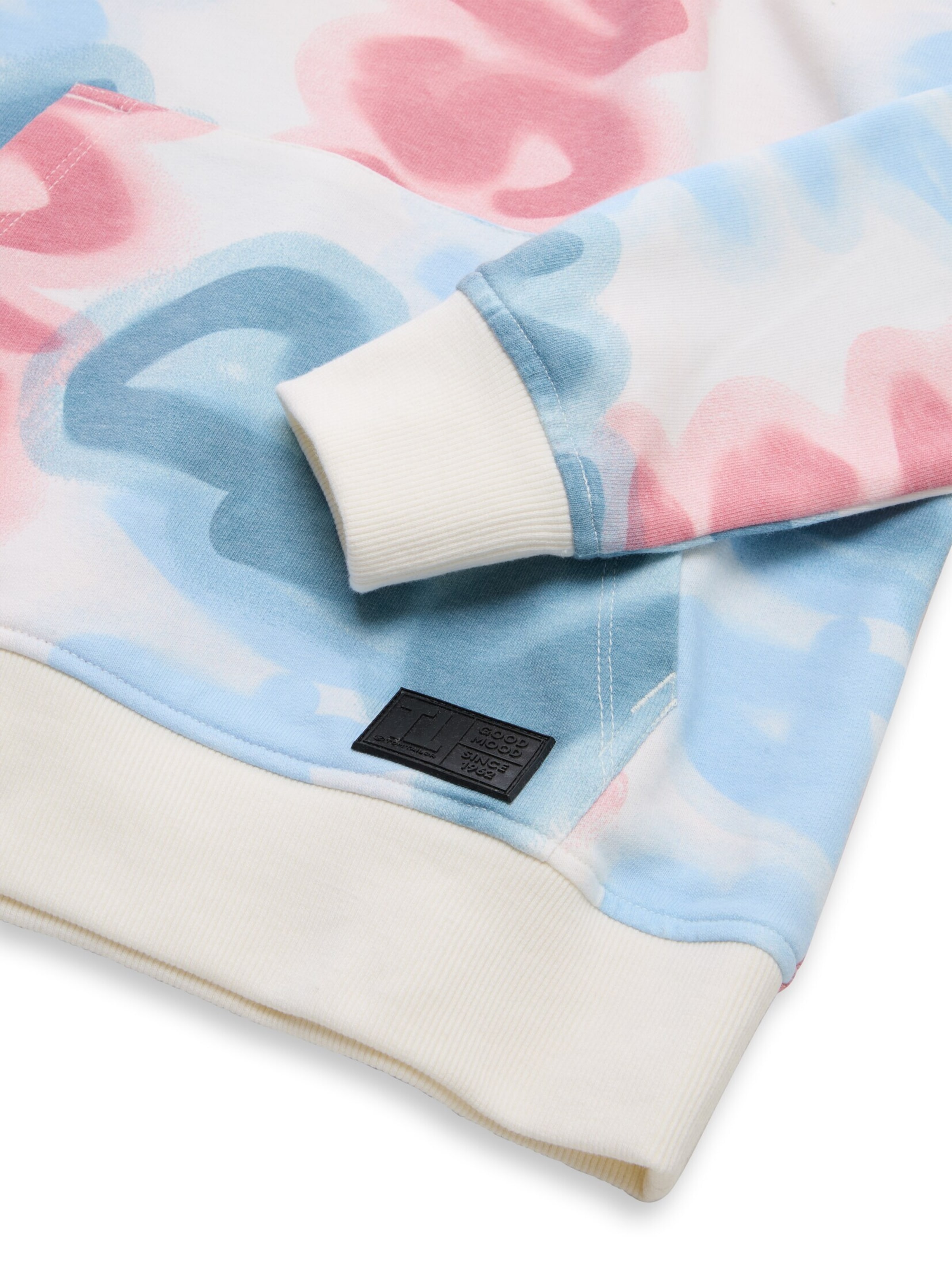 TOM TAILOR Sweatshirt in White