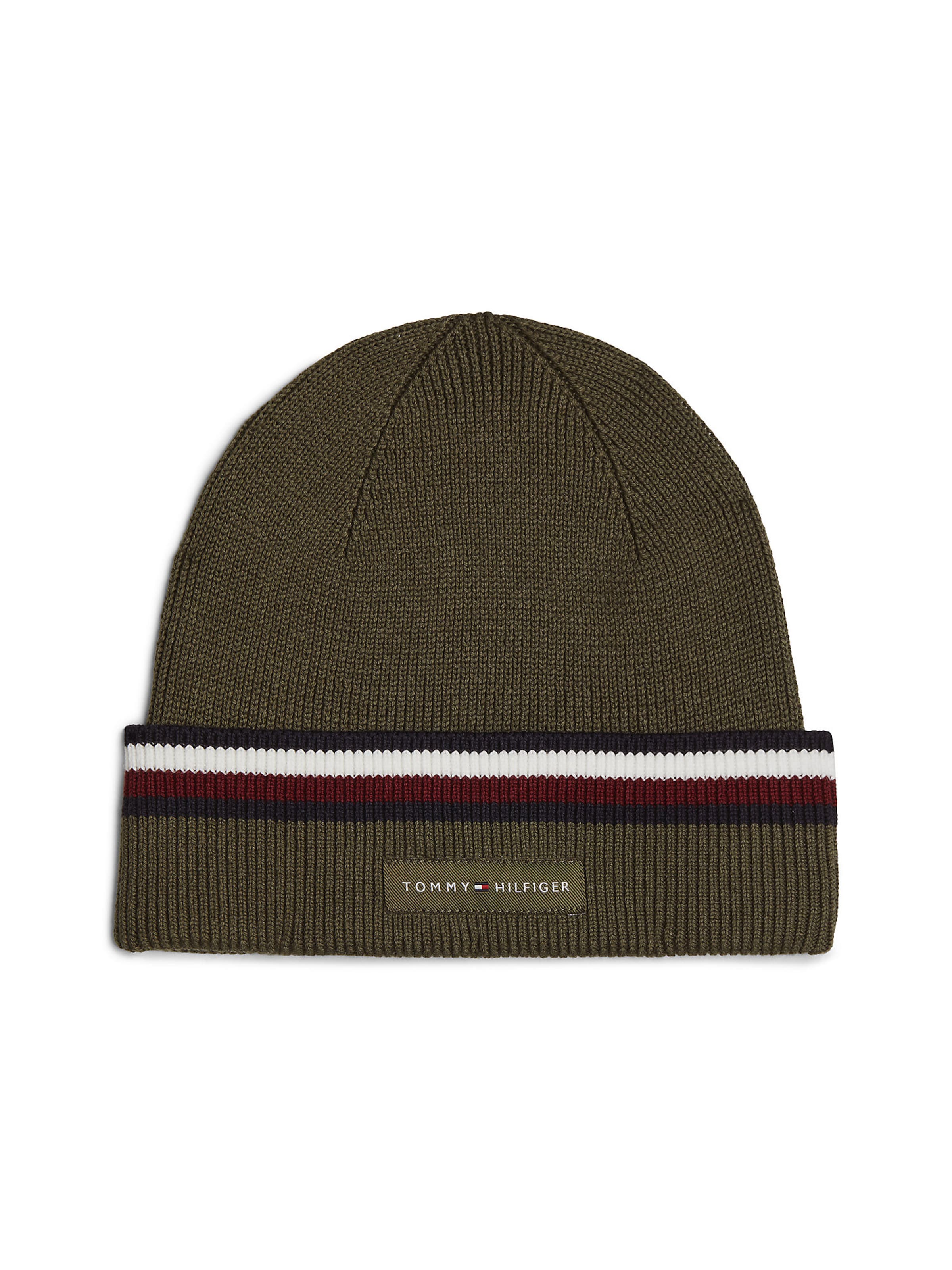 Bonnet TOMMY HILFIGER en Rouge Fonce ABOUT YOU