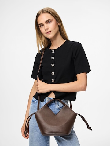 Sac à bandoulière PIECES en marron