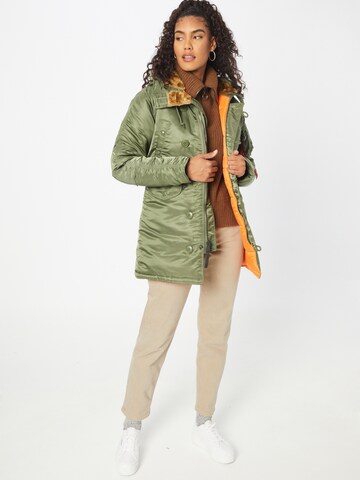 ALPHA INDUSTRIES - Chaqueta de invierno en verde