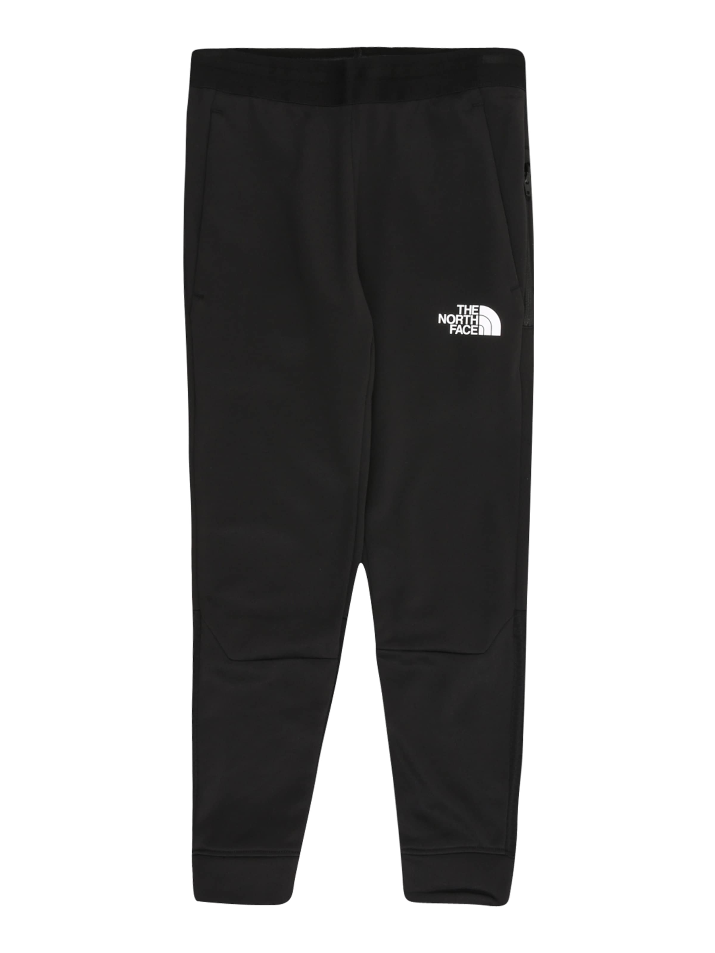 THE NORTH FACETapered Hlače za vanjske uvjete 'MOUNTAIN ATHLETICS' - crna boja: prednji dio