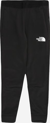 juoda THE NORTH FACE Siaurėjantis Laisvalaikio kelnės 'MOUNTAIN ATHLETICS': priekis