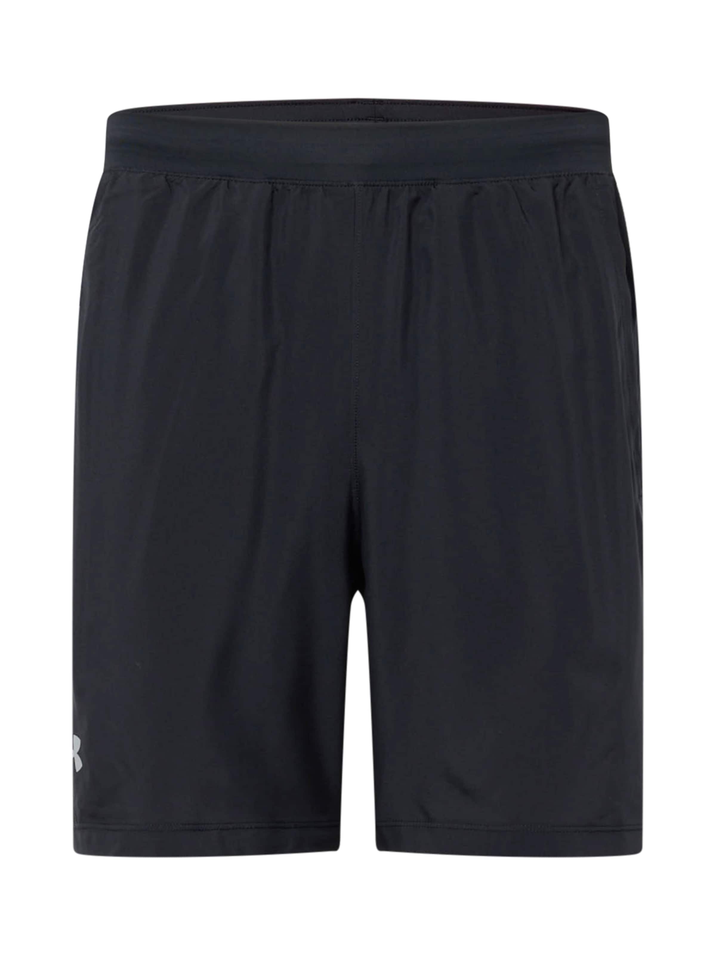 UNDER ARMOUR - regular Pantalón deportivo 'Launch 7' en negro: frente