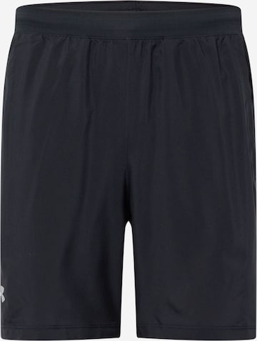 Regular Pantaloni sport 'Launch 7' de la UNDER ARMOUR pe negru: față