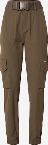 Aim'n Tapered Workout Pants in Green: front