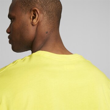 PUMA Functioneel shirt 'Franchise' in Geel
