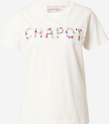 Fabienne Chapot قميص بلون أبيض: الأمام